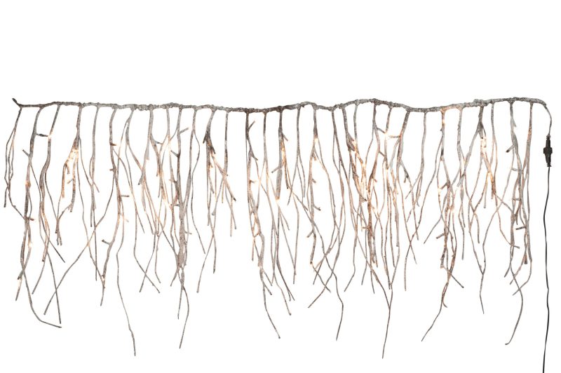 Modern lichtgordijn wit wandlamp Jolipa Garland - Afbeelding 3