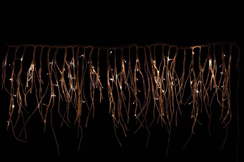 Modern lichtgordijn wit wandlamp Jolipa Garland - Afbeelding 4