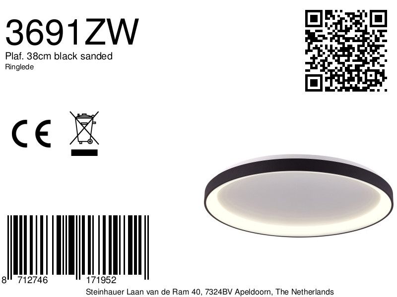 modern-zwart-rond-led-plafondlamp-plafonnieres-steinhauer-ringlede-wit-en-zwart-3691zw-6