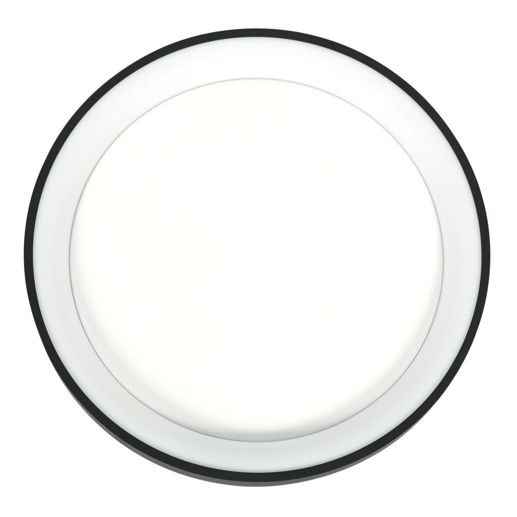 Modern Zwart Rond LED Plafondlamp Steinhauer Ringlede - Afbeelding 10