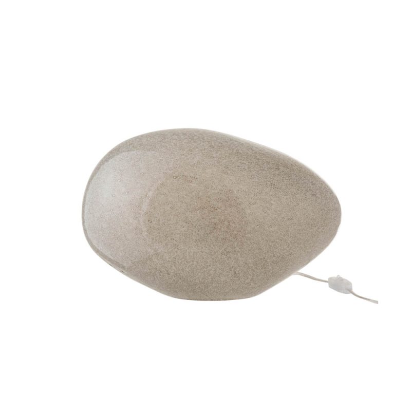 Moderne beige glazen tafellamp Jolipa Dany - Afbeelding 2