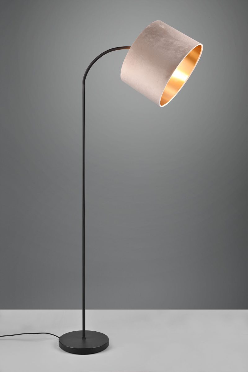 Moderne beige met gouden vloerlamp Julieta - Afbeelding 2