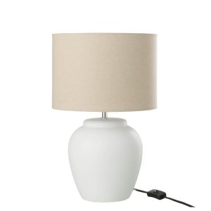 moderne-beige-met-witte-tafellamp-jolipa-meli-31391-1