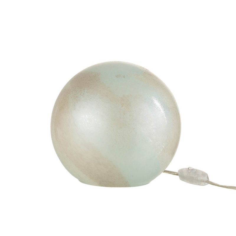 Moderne bolvormige mintgroene tafellamp Jolipa Pearl - Afbeelding 2