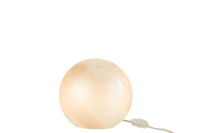 Moderne bolvormige mintgroene tafellamp Jolipa Pearl - Afbeelding 3
