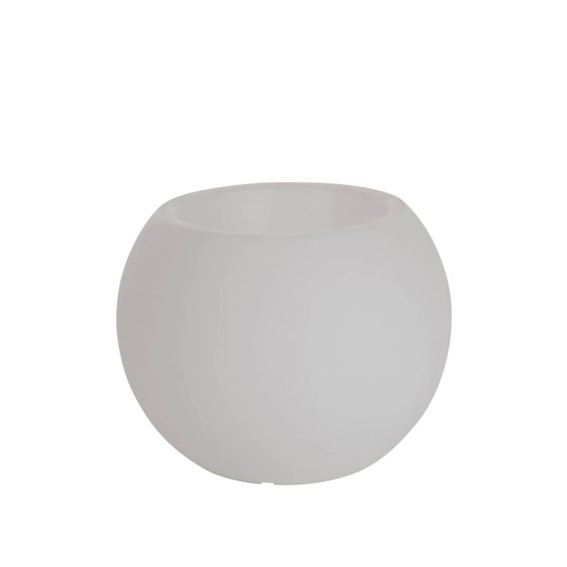 Moderne bolvormige witte tafellamp Jolipa Flowerpot - Afbeelding 2