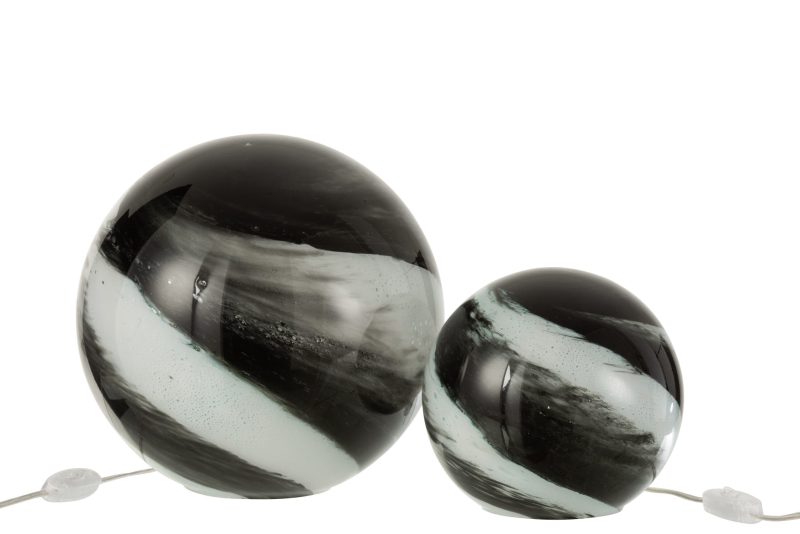 moderne-bolvormige-zwart-gemeleerde-tafellamp-jolipa-dany-11112-5