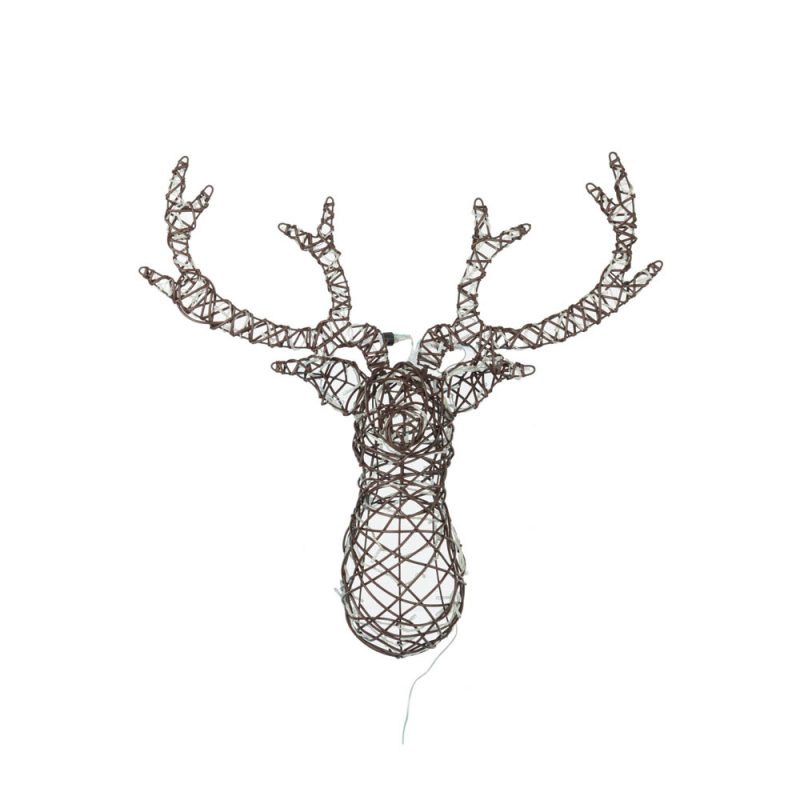 Moderne bruine wandlamp hert Jolipa Reindeer - Afbeelding 2