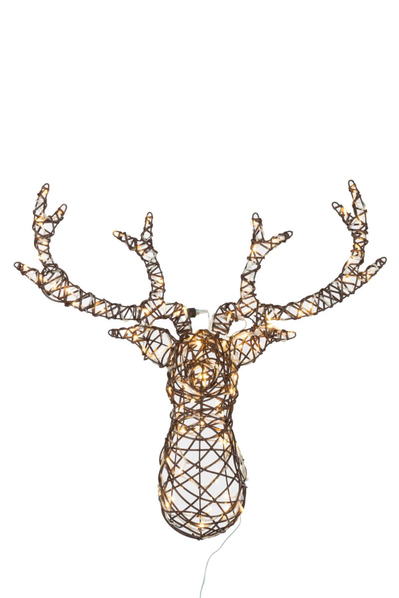 Moderne bruine wandlamp hert Jolipa Reindeer - Afbeelding 4