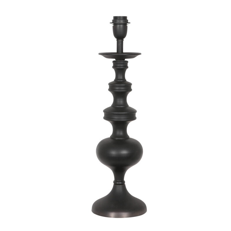 annelighting-tafellamp-lyons-zwart-houtlinnen-ø40cm-e27-3482zw-1