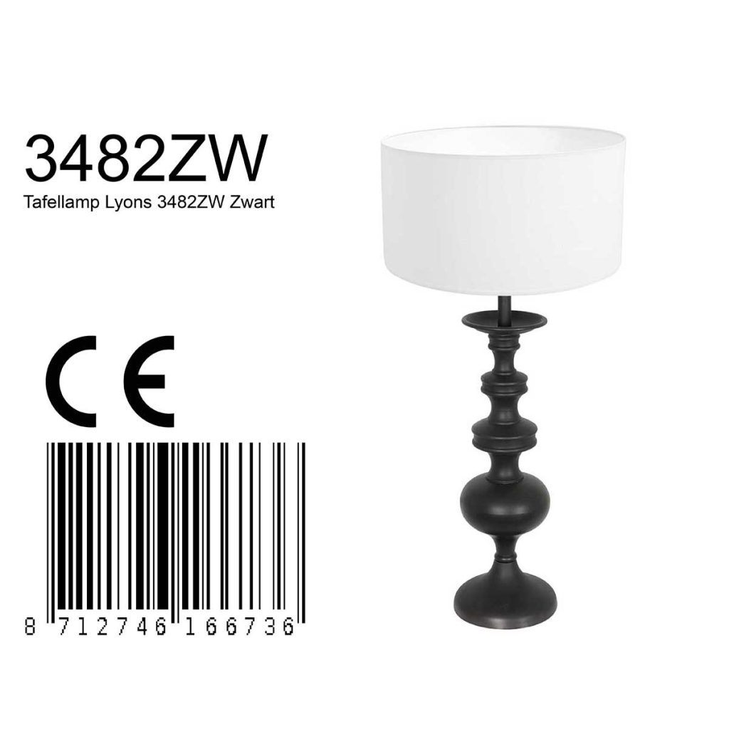annelighting-tafellamp-lyons-zwart-houtlinnen-ø40cm-e27-3482zw-1