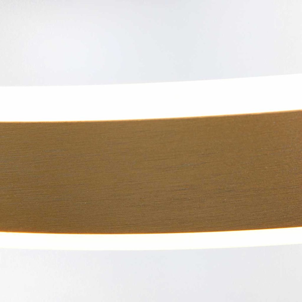 Ringvormige design hanglamp goud Steinhauer Ringlux - Afbeelding 12