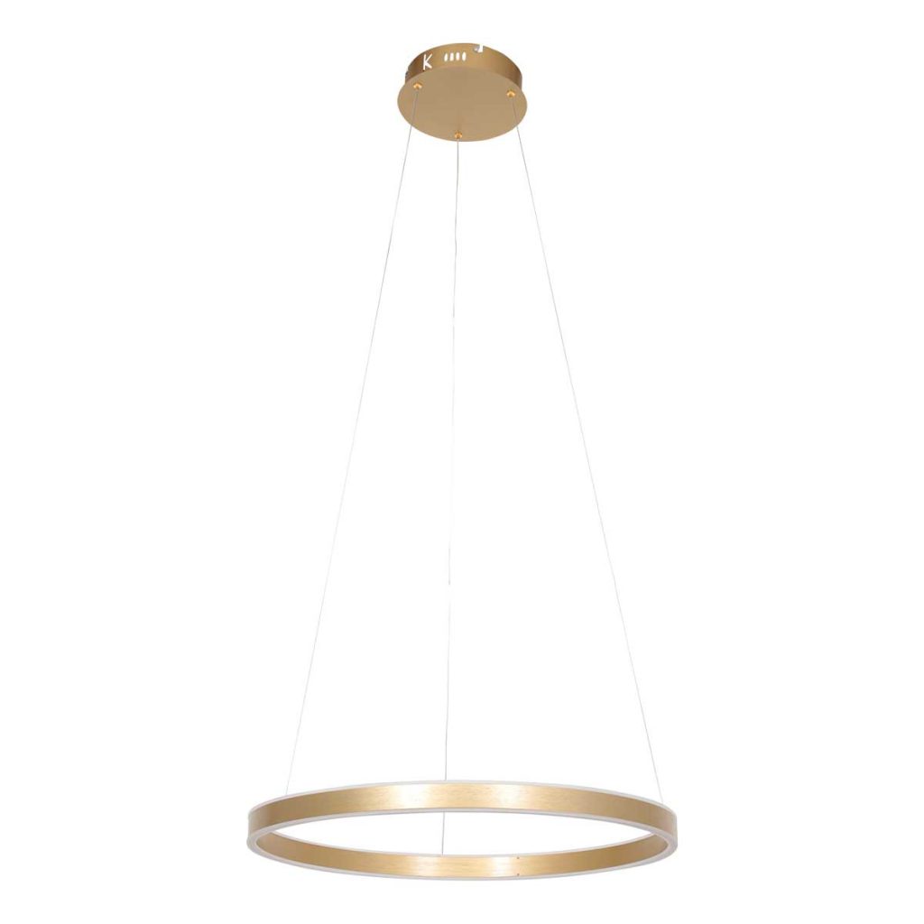 Ringvormige design hanglamp goud Steinhauer Ringlux - Afbeelding 13