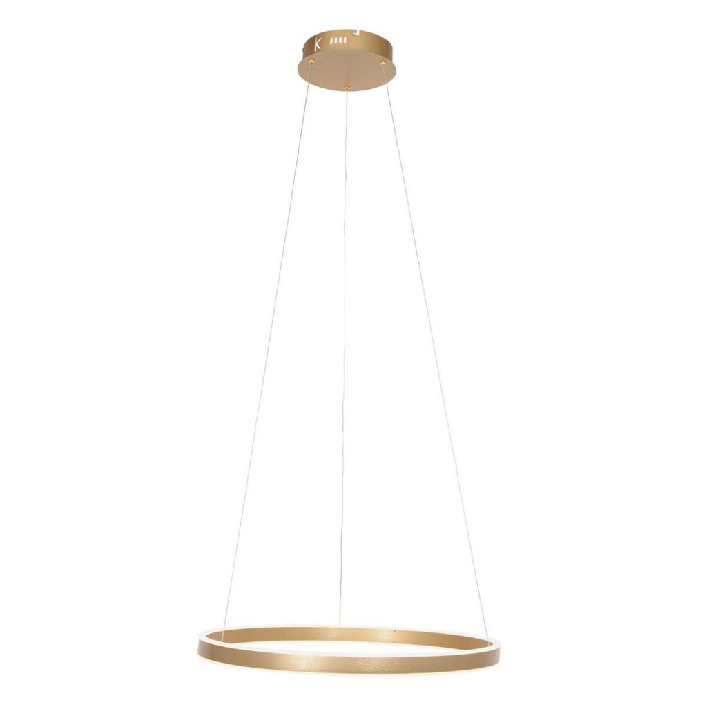 Ringvormige design hanglamp goud Steinhauer Ringlux - Afbeelding 9