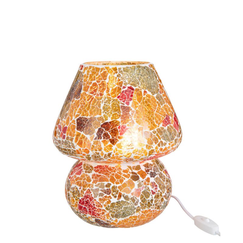Moderne glazen tafellamp multicolor Jolipa Sunset - Afbeelding 2