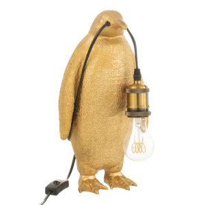 moderne-gouden-pinguïn-tafellamp-jolipa-penguin-poly-37848