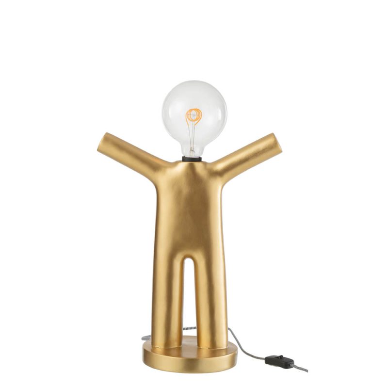 Moderne gouden tafellamp mensfiguur Jolipa Maurice - Afbeelding 2