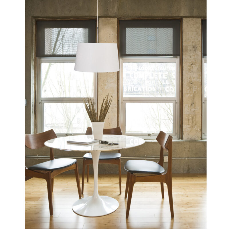 Moderne witte metalen hanglamp Steinhauer Sparkled light - Afbeelding 3