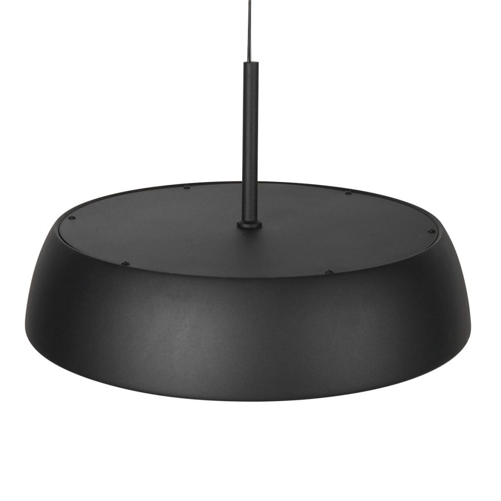 Moderne Hanglamp Zwart met Gouden Binnenkant Steinhauer Mykty - Afbeelding 9