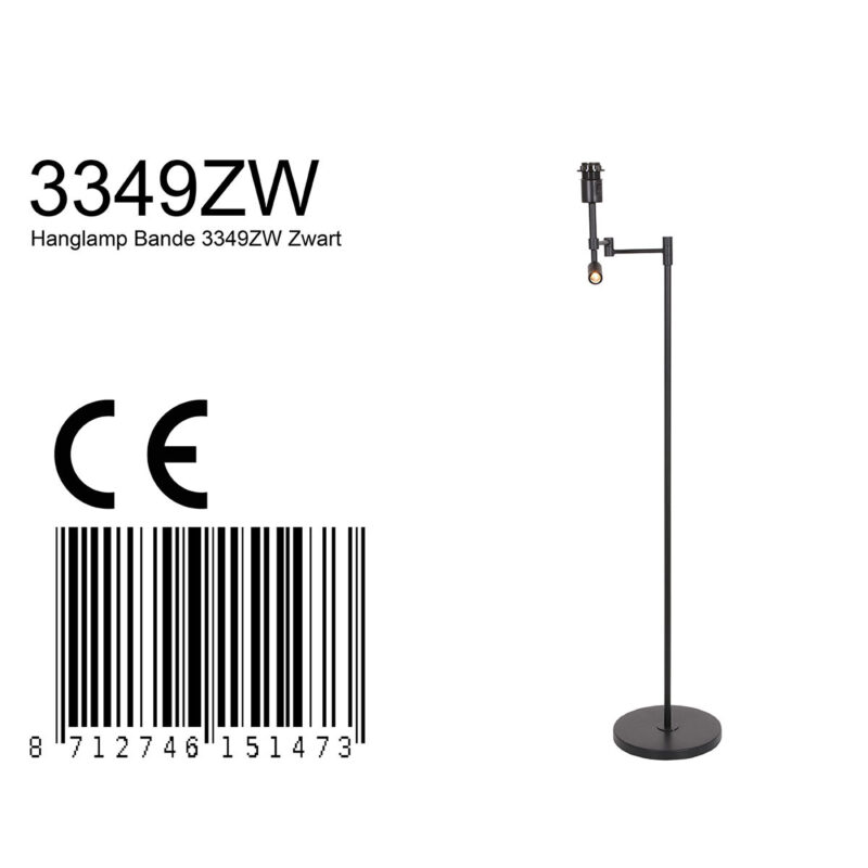 steinhauer-vloerlamp-stang-zwart-metaal-lossearmatuur-led_e27-3349zw-1