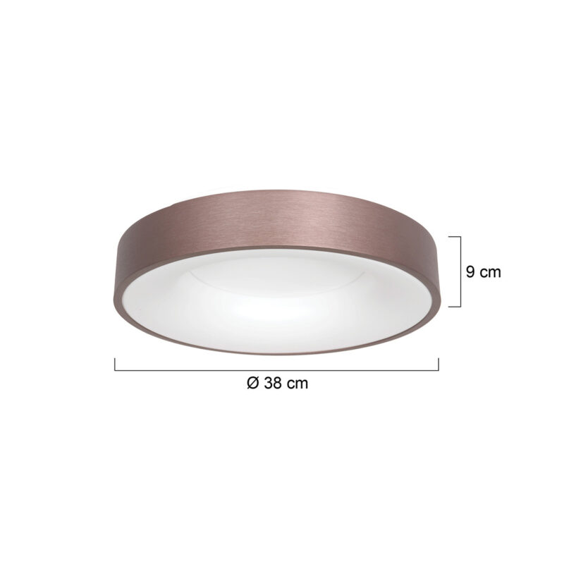 steinhauer-plafonniere-ringlede-brons-kunststofmetaal-ø38cm-led-2562br-1