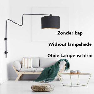 annelighting-wandlamp-linstrom-zwart-metaal-lossearmatuur-e27-3404zw-1