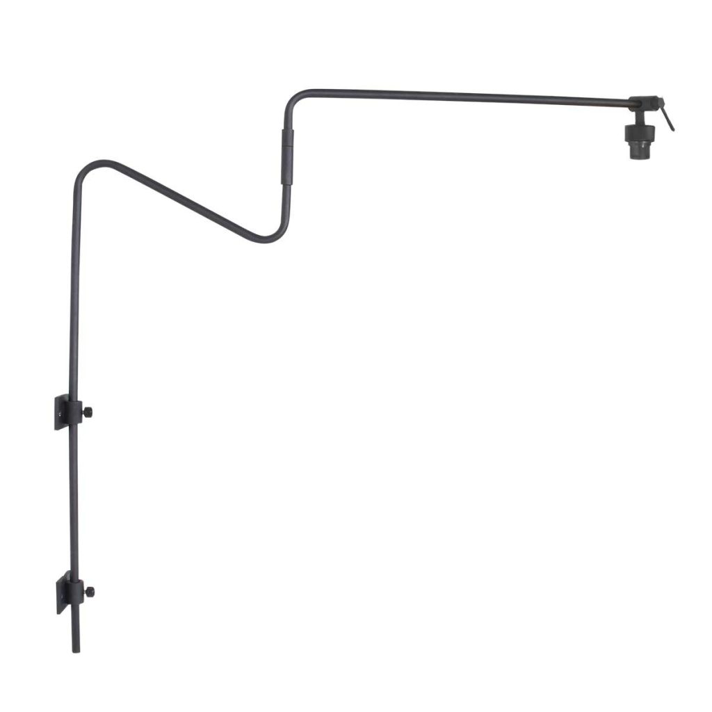 moderne-led-wandlamp-wandlamp-anne-light-&-home-linstrom-zwart-3404zw