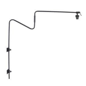 annelighting-wandlamp-linstrom-zwart-metaal-lossearmatuur-e27-3404zw-1