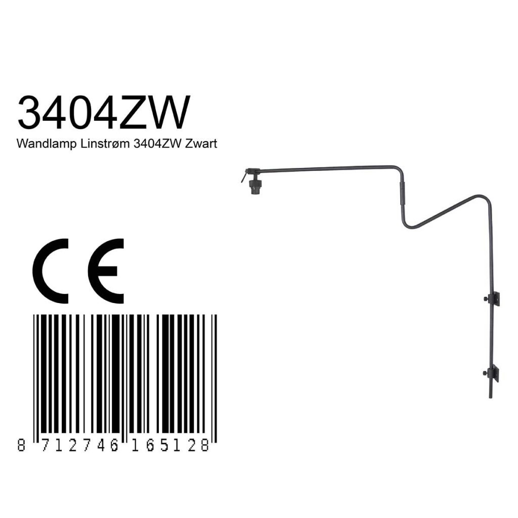 annelighting-wandlamp-linstrom-zwart-metaal-lossearmatuur-e27-3404zw-1
