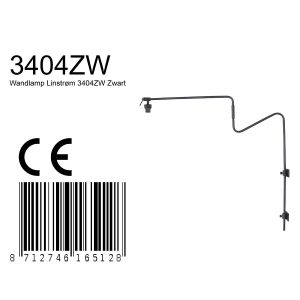 annelighting-wandlamp-linstrom-zwart-metaal-lossearmatuur-e27-3404zw-1