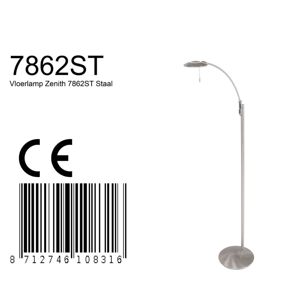 Moderne leeslamp Steinhauer Zenith led - Afbeelding 9