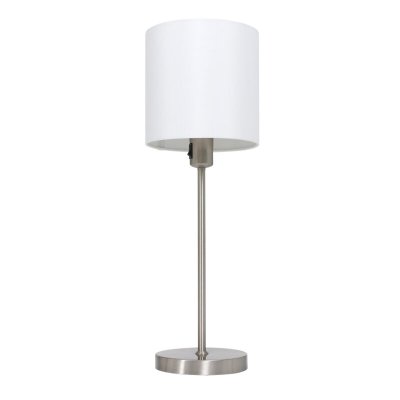mexlite-tafellamp-noor-staal-metaalstof-ø20cm-e27-1563st-1