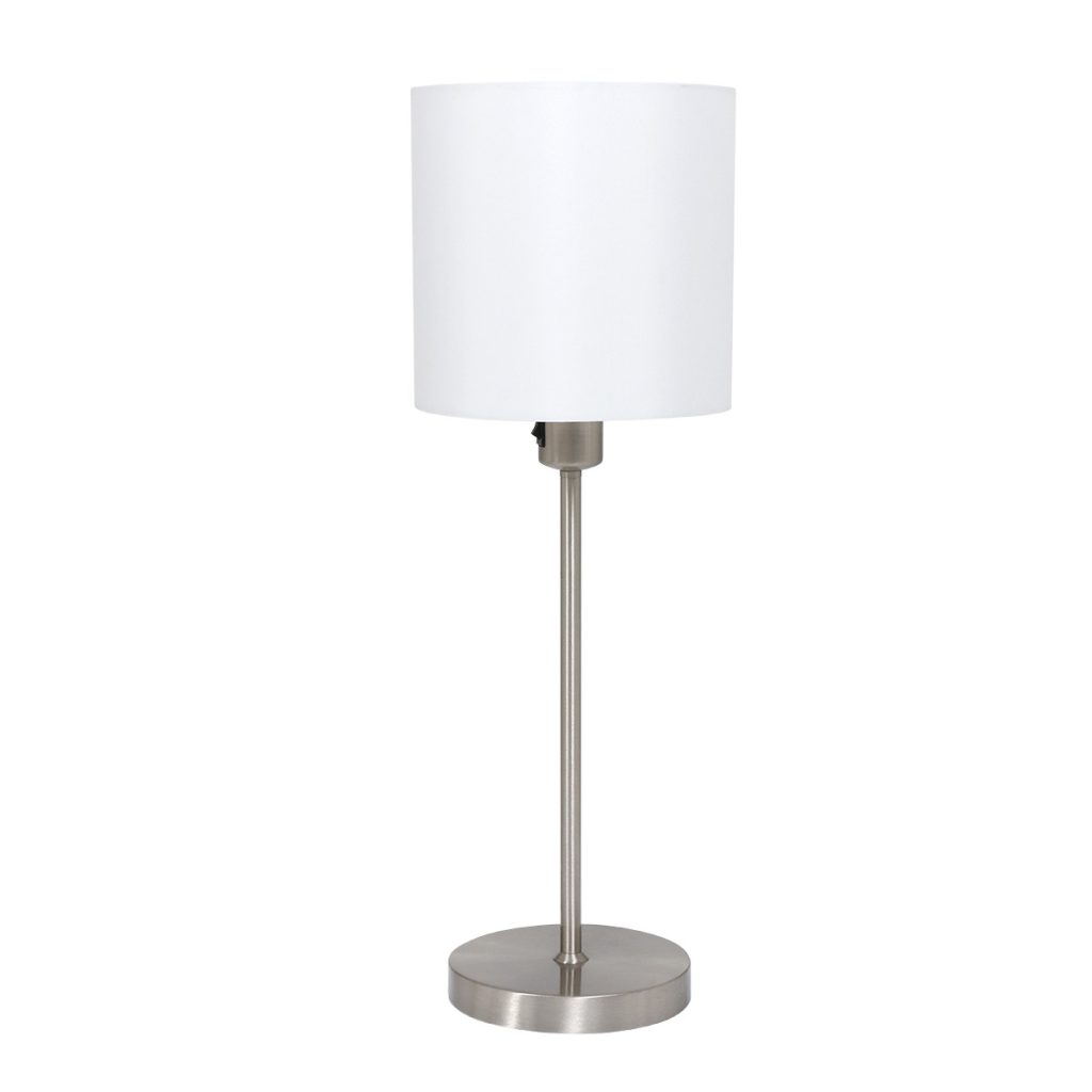 mexlite-tafellamp-noor-staal-metaalstof-ø20cm-e27-1563st-1