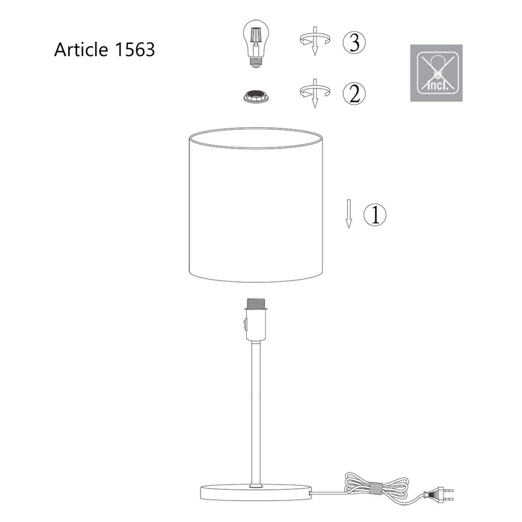 mexlite-tafellamp-noor-staal-metaalstof-ø20cm-e27-1563st-1