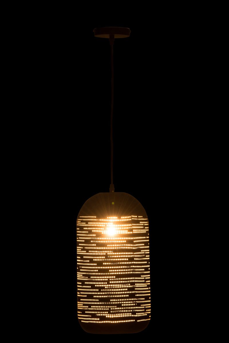 Moderne ovale zwarte hanglamp Jolipa Wesley - Afbeelding 5