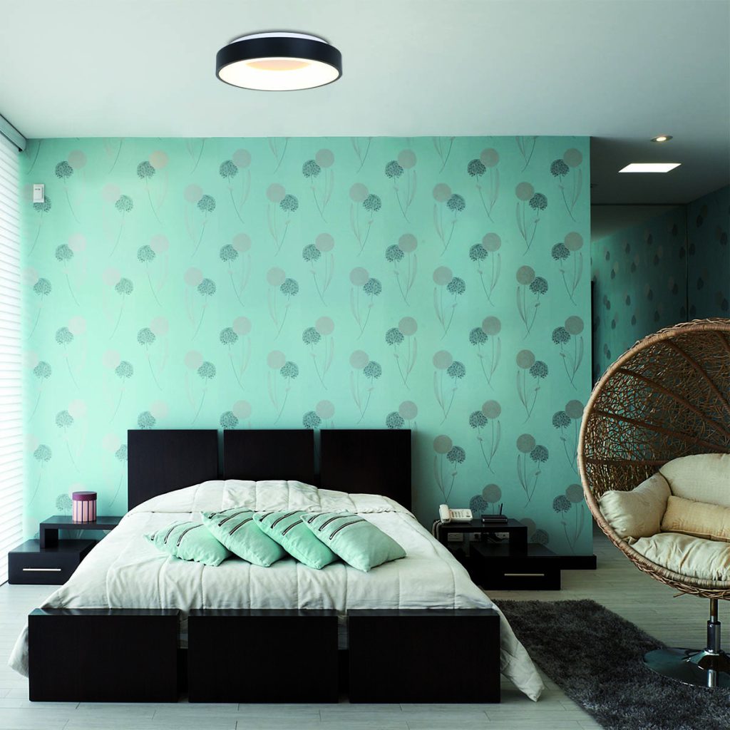 Moderne plafondlamp groot Steinhauer Ringlede - Afbeelding 4