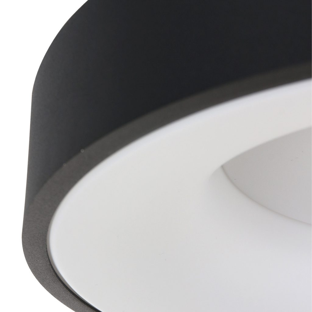 Moderne plafondlamp groot Steinhauer Ringlede - Afbeelding 6