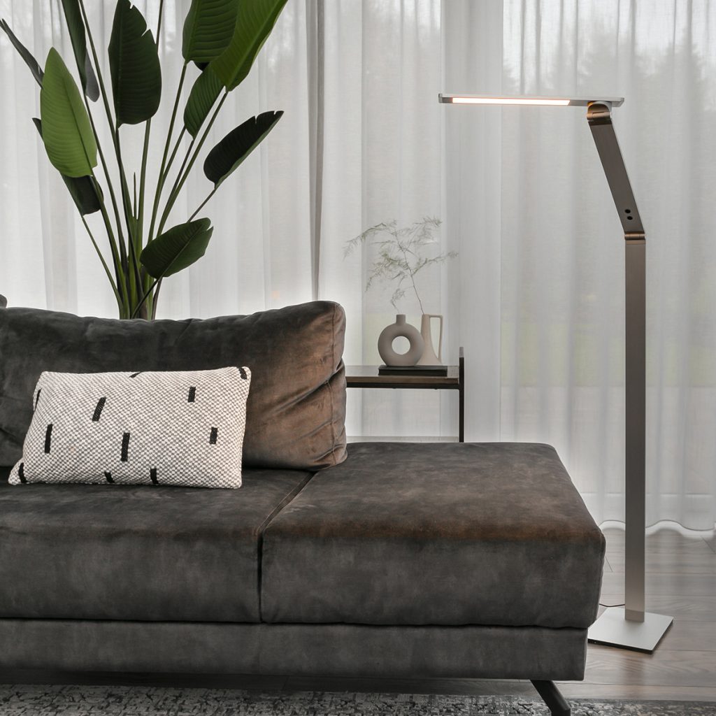 Moderne rechthoekige leeslamp Steinhauer Serenade led - Afbeelding 3