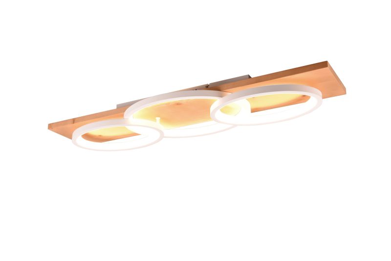 Moderne rechthoekige witte plafondlamp Barca - Afbeelding 2