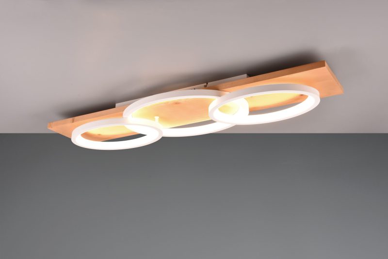 Moderne rechthoekige witte plafondlamp Barca - Afbeelding 3