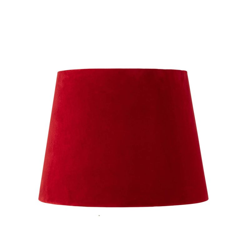 Moderne rode lampenkap tafellamp Jolipa Tara - Afbeelding 2