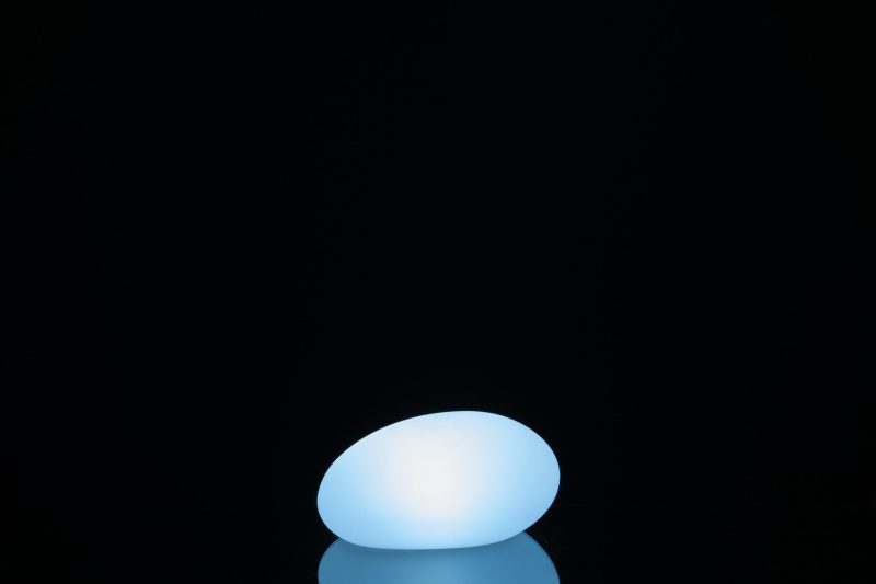 Moderne ronde plafondlamp melkglas Jolipa Rock - Afbeelding 3