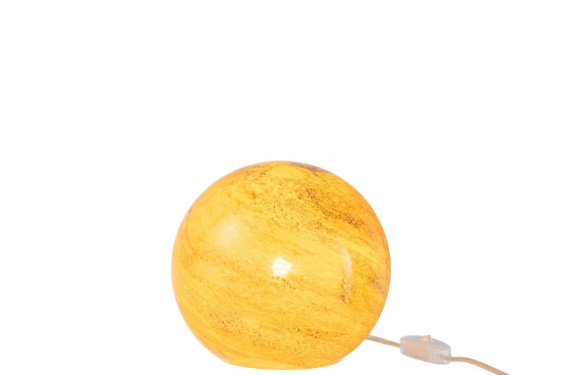 Moderne ronde tafellamp goud Jolipa Dany - Afbeelding 3