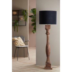 light&living-kap-velours-zwart-textiel-ø50cm-e27-2250322-1