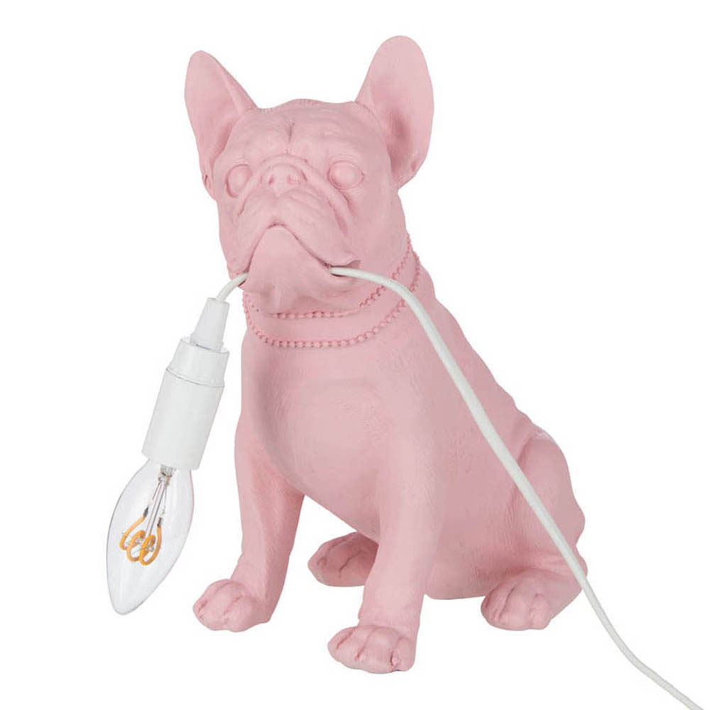 moderne-roze-hond-tafellamp-jolipa-bulldog-poly-32515