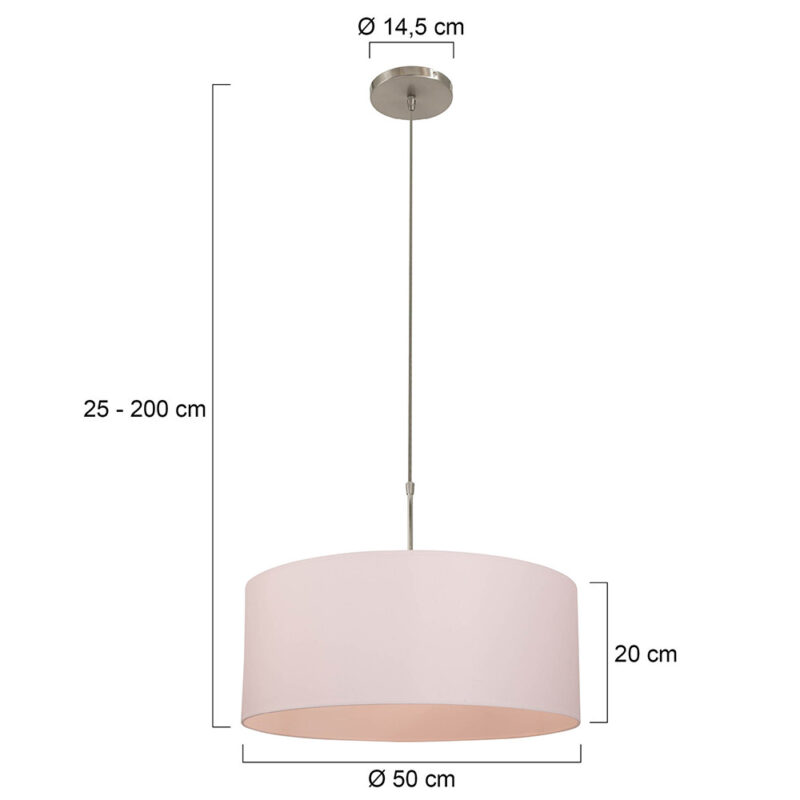 Moderne schemer hanglamp met kap Steinhauer Sparkled light - Afbeelding 6