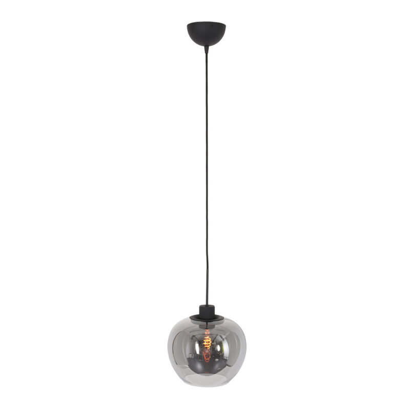 steinhauer-hanglamp-lotus-transparant-glassmokeglas-ø25cm-e27-1897zw-1