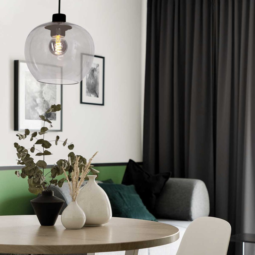 Moderne smoking hanglamp Steinhauer Lotus - Afbeelding 3