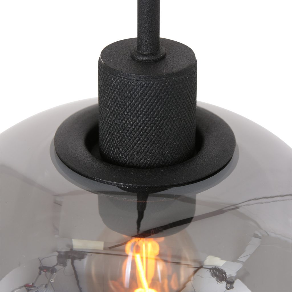 moderne-smoking-hanglamp-hanglamp-steinhauer-lotus-smokeglas-en-zwart-1897zw-3