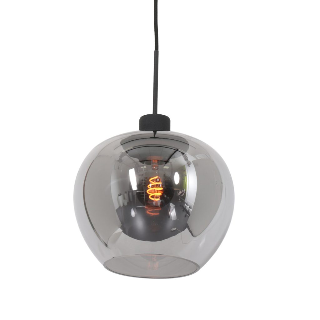 moderne-smoking-hanglamp-hanglamp-steinhauer-lotus-smokeglas-en-zwart-1897zw-5